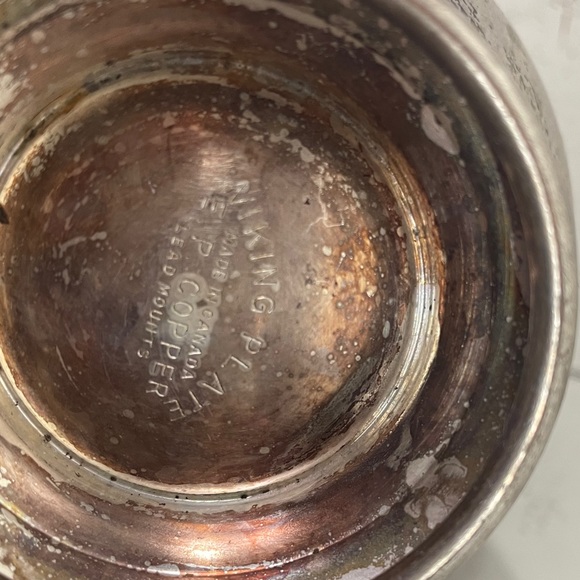 Two vintage creamers copper - Picture 4 of 7